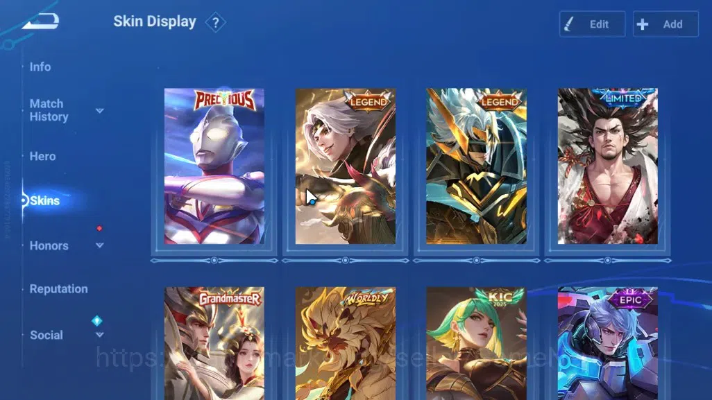 Honor of Kings Accounts Hero 112 Skin 128|1Precious,(Mozi)|2Legend(Yao,Sun image 3