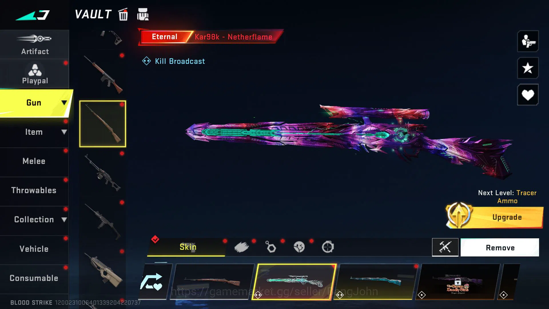 Blood Strike Accounts [ASIA] Lvl 50 | Mythic | Eternal Zero Lv2 | Evo Lv image 14