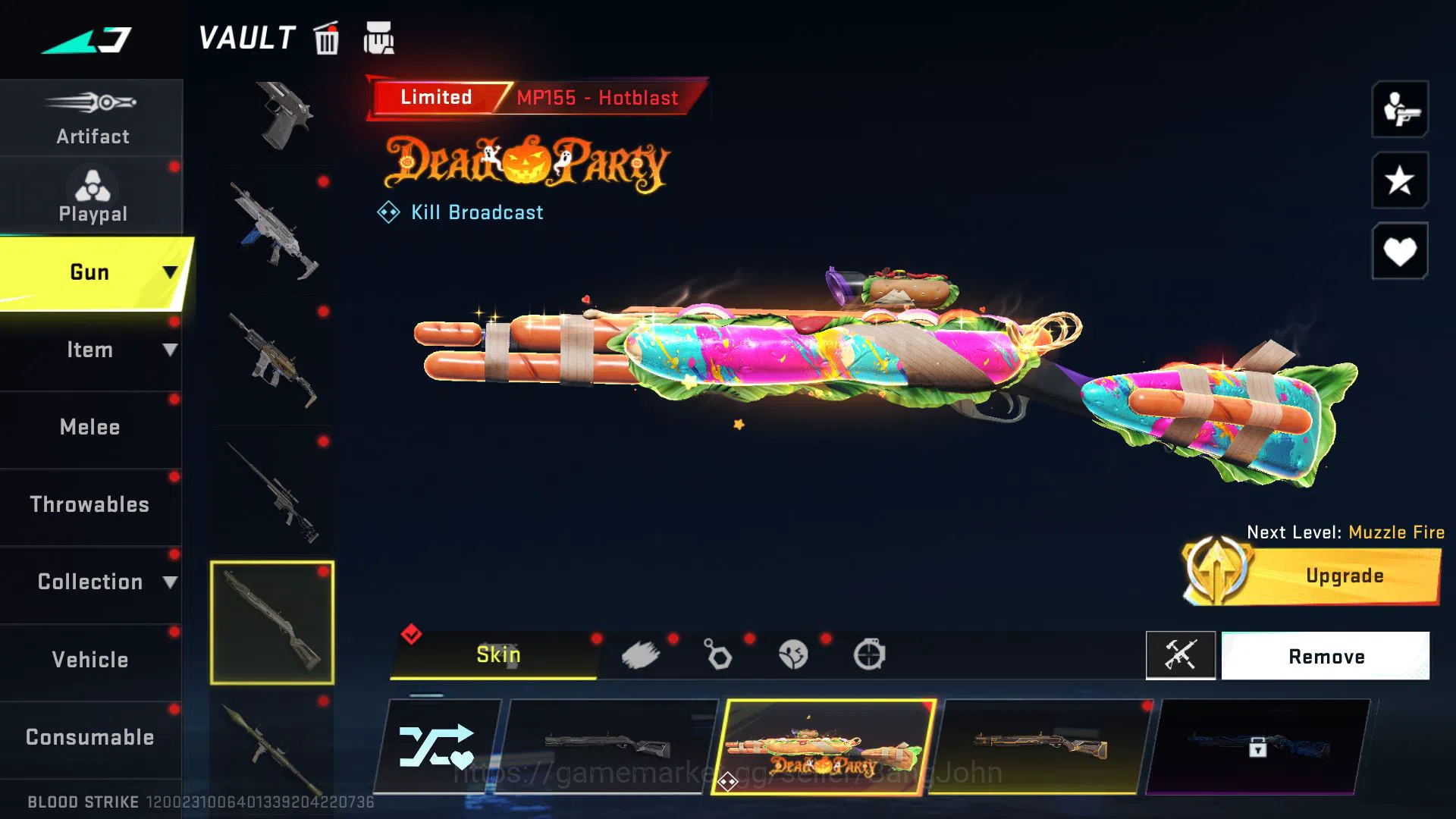 Blood Strike Accounts [ASIA] Lvl 50 | Mythic | Eternal Zero Lv2 | Evo Lv image 16