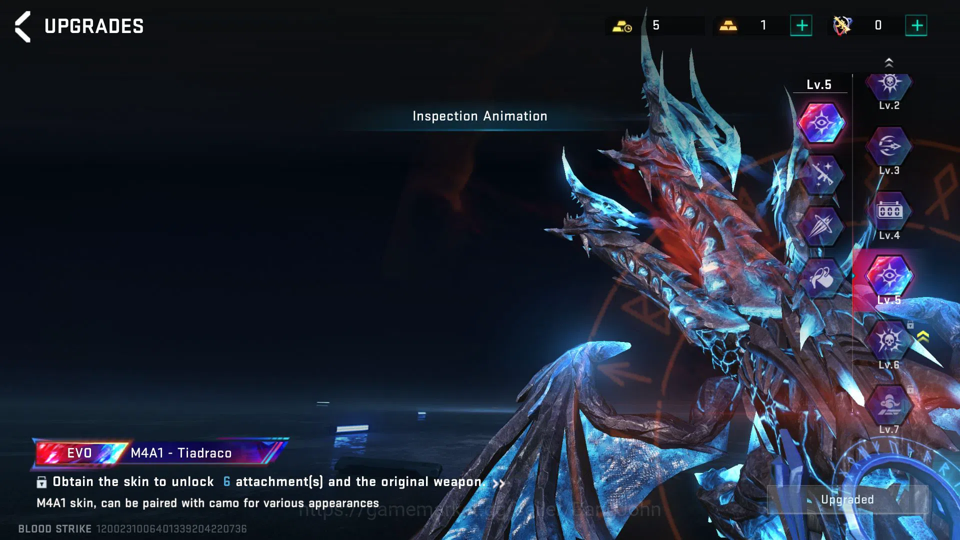Blood Strike Accounts [ASIA] Lvl 50 | Mythic | Eternal Zero Lv2 | Evo Lv image 19