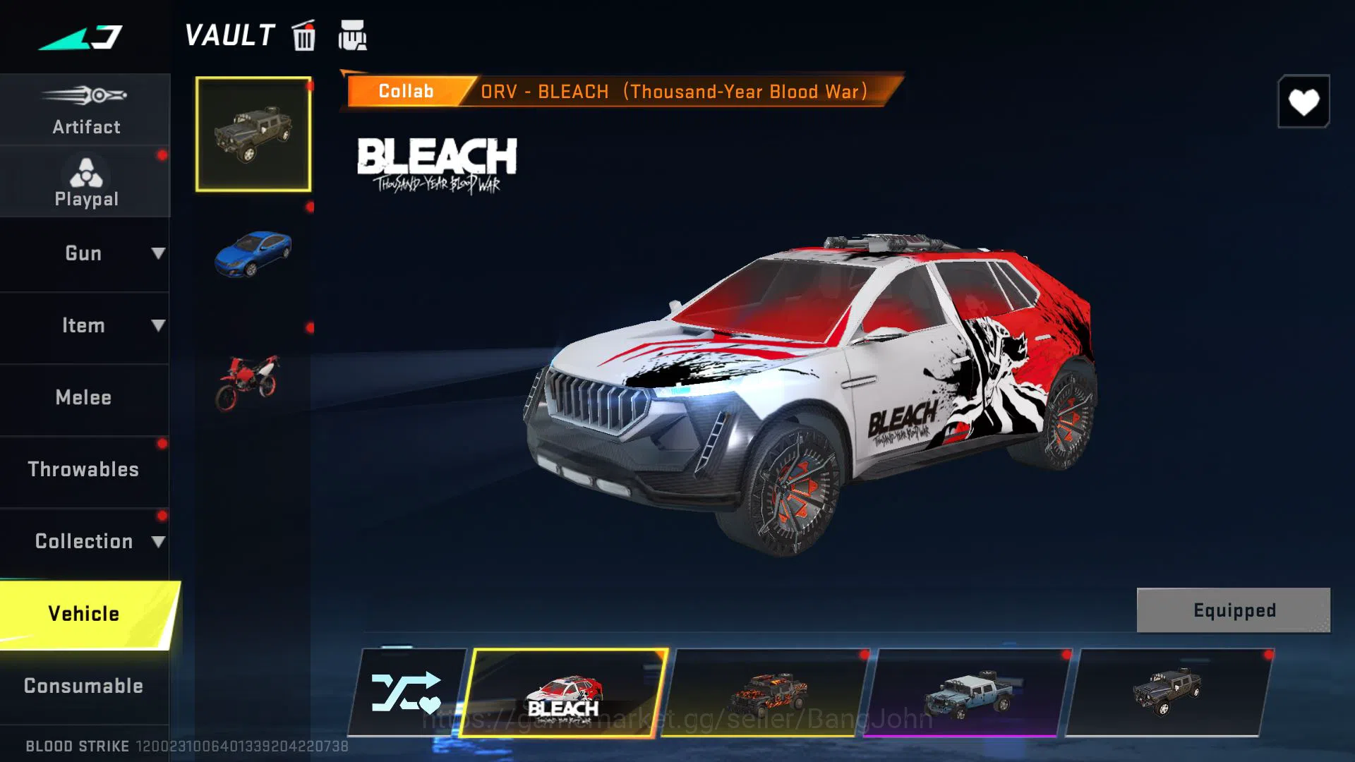 Blood Strike Accounts [ASIA] Lvl 50 | Mythic | Eternal Zero Lv2 | Evo Lv image 6