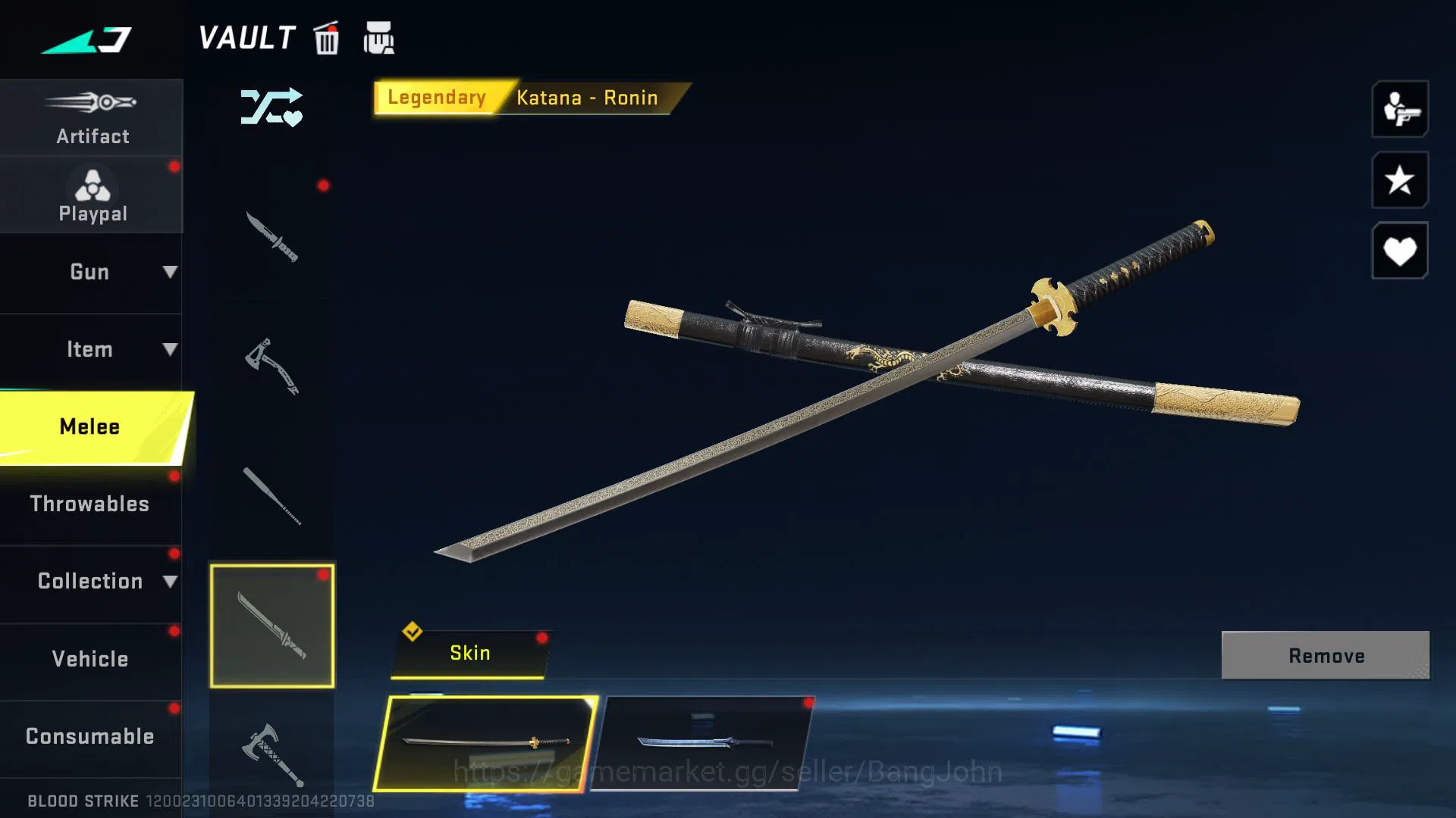 Blood Strike Accounts [ASIA] Lvl 50 | Mythic | Eternal Zero Lv2 | Evo Lv image 7