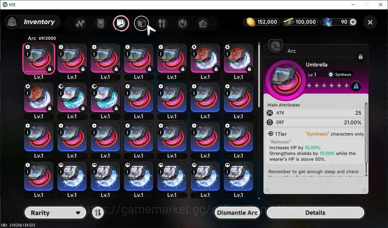 Neverness to Everness Accounts Global EU|HL 3|4 SSR Jiuyuan, Hathor, Daffodill, F image 11