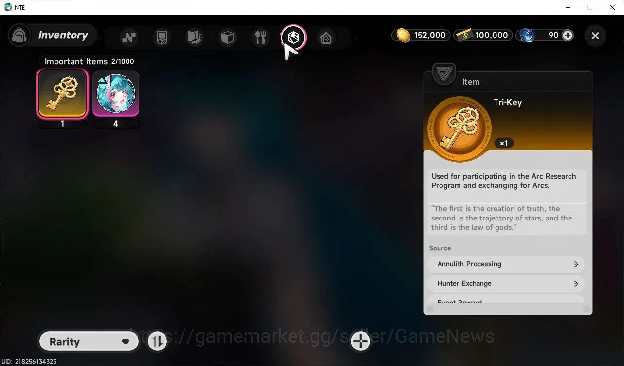 Neverness to Everness Accounts Global EU|HL 3|4 SSR Jiuyuan, Hathor, Daffodill, F image 12
