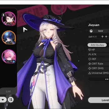 Neverness to Everness Accounts Global EU|HL 3|4 SSR Jiuyuan, Hathor, Daffodill, F image 1