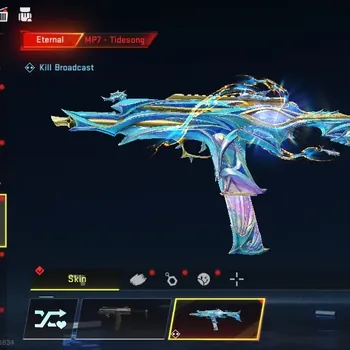 Blood Strike Accounts Collab Skin Asia|Eternal MP7 Tidesong Lv2|Collab AOT M4A1,Female Titan|14 Ultra Vector Flame Fox,AR97