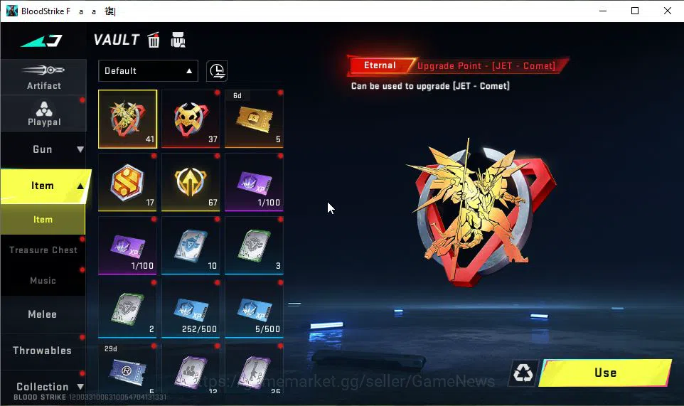 Blood Strike Accounts ASIA|ETERNAL[JET-COMET,M82-Pumpknight Lv2]|5 ULTRA image 16
