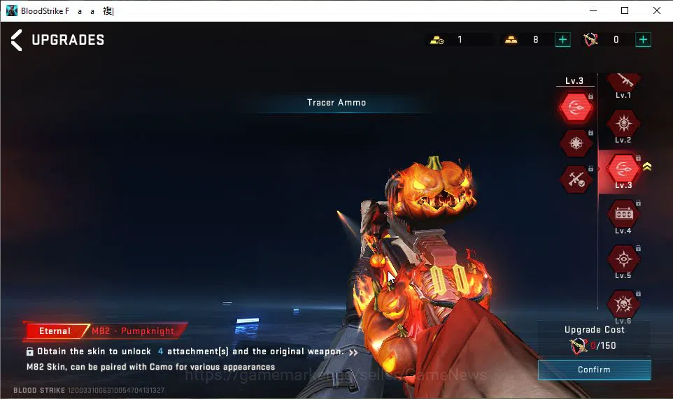 Blood Strike Accounts ASIA|ETERNAL[JET-COMET,M82-Pumpknight Lv2]|5 ULTRA image 7