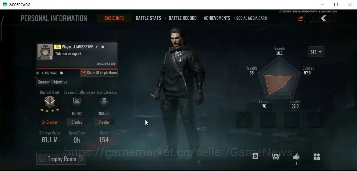 Arena Breakout Accounts MOBILE Lv30|SV 61,1M|CV 10,1M|GM AK12,Forest MP5,A image 4