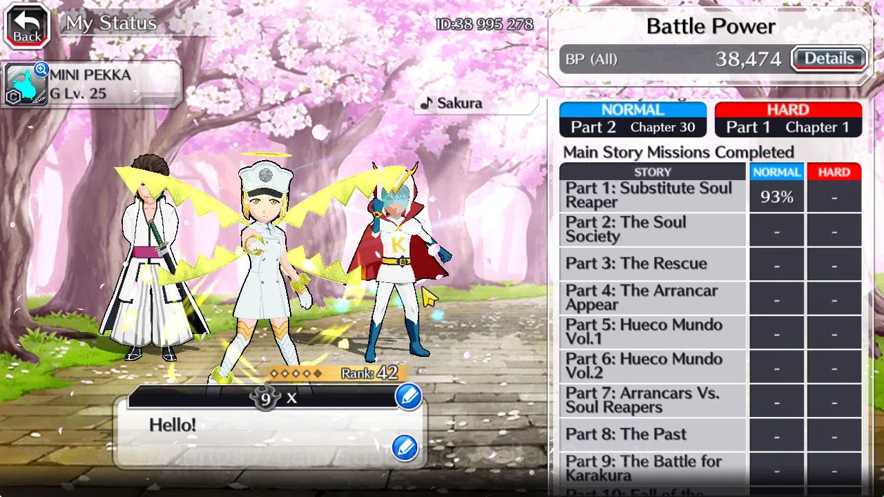 Bleach: Brave Souls Accounts [GLOBAL]6K Orbs+Fresh All Story|Liltoto TYBW26,Izu image 17