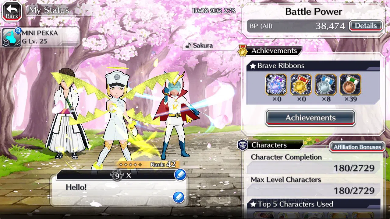 Bleach: Brave Souls Accounts [GLOBAL]6K Orbs+Fresh All Story|Liltoto TYBW26,Izu image 19