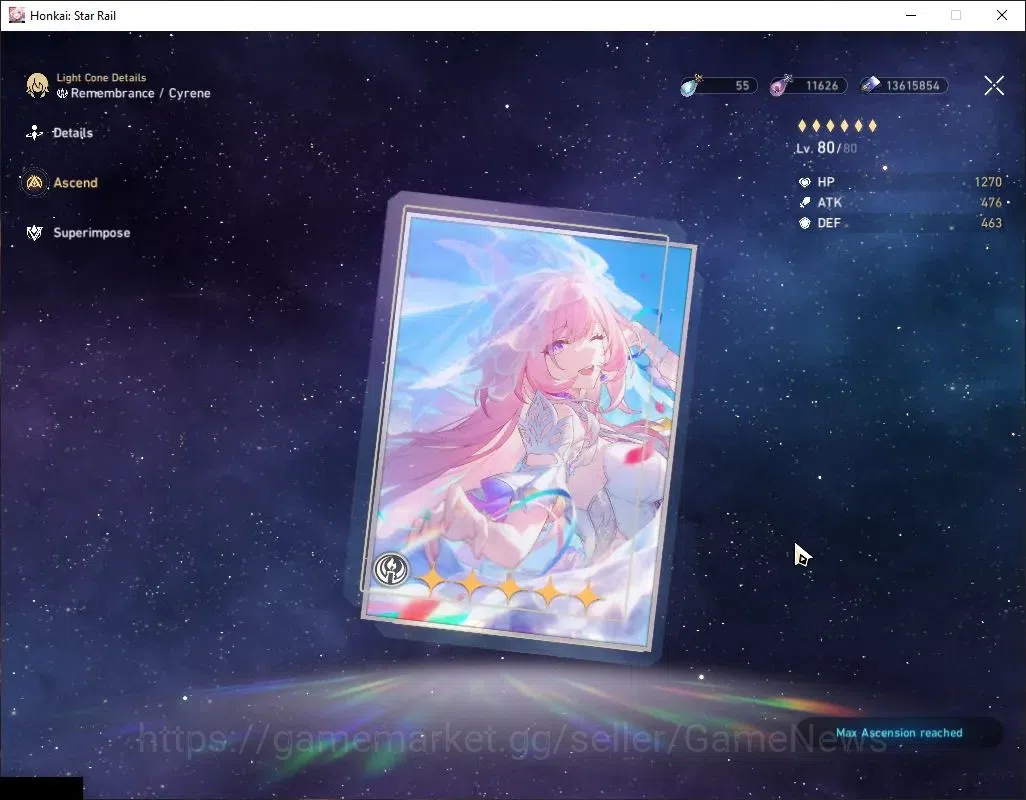 Honkai Star Rail Accounts Asia|TL 70|Casto Prem Team|16 Limited|[Castorice E image 8