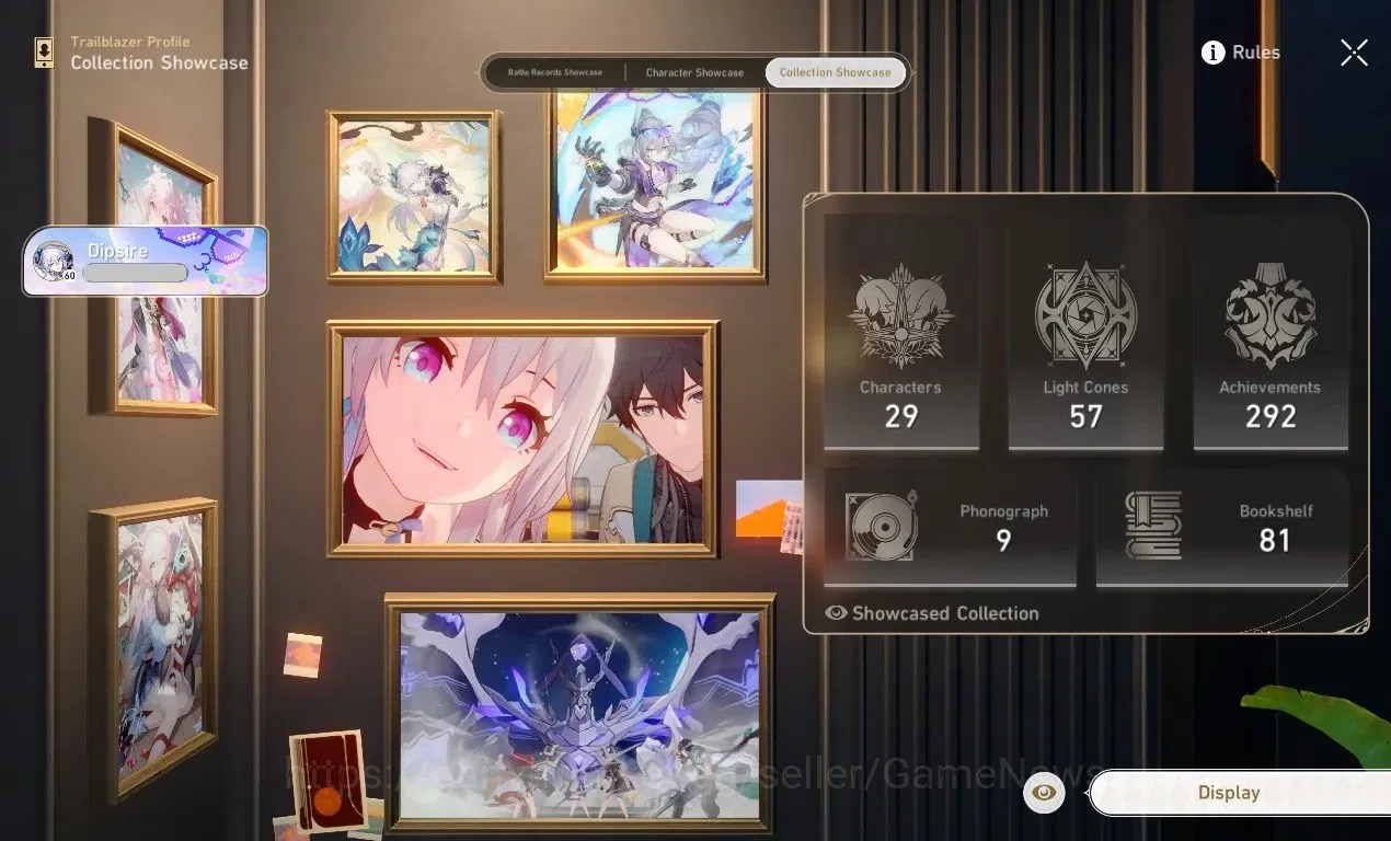 Honkai Star Rail Accounts Asia|TL60|1 Golden Company|5 Limited|[Silver Wolf  image 3