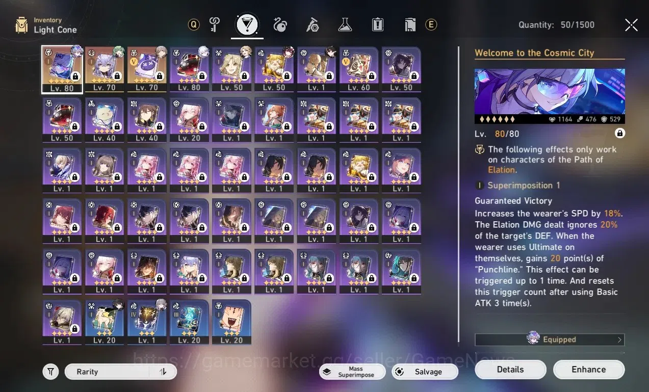 Honkai Star Rail Accounts Asia|TL60|1 Golden Company|5 Limited|[Silver Wolf  image 6