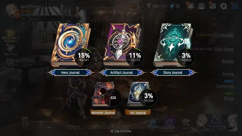 Epic Seven Accounts Global | Starter|2 ML(Rhianna & Luciella, Ruele of image 3