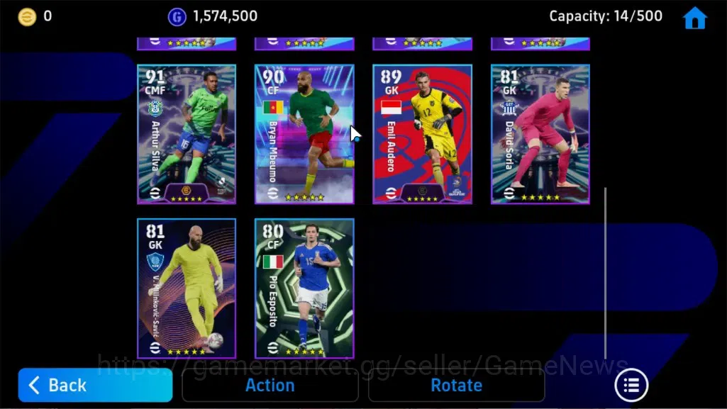 eFootball Accounts Legends & Iconic Players Android|Epic Ronaldinho,Raul,S.Gerrard,A.Shevchenko,ShowTime Ronald Araujo,TFFC 10