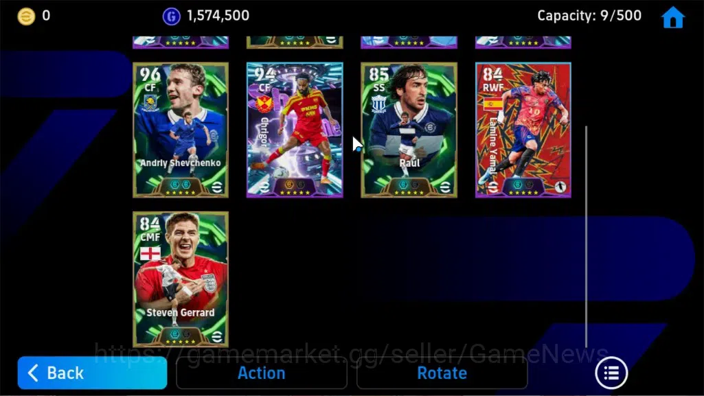 eFootball Accounts Legends & Iconic Players Android|Epic Ronaldinho,Raul,S.Gerrard,A.Shevchenko,ShowTime Ronald Araujo,TFFC 8