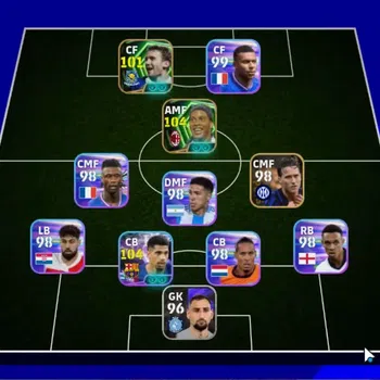 eFootball Accounts Legends & Iconic Players Android|Epic Ronaldinho,Raul,S.Gerrard,A.Shevchenko,ShowTime Ronald Araujo,TFFC