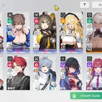 Chaos Zero Nightmare Accounts GLOBAL|Lv 39|4 SSR|Arabella M1,Yuki,Veronica,Orlea|Nia M6,Selena M2,Owen M5,Tressa M2,Rei