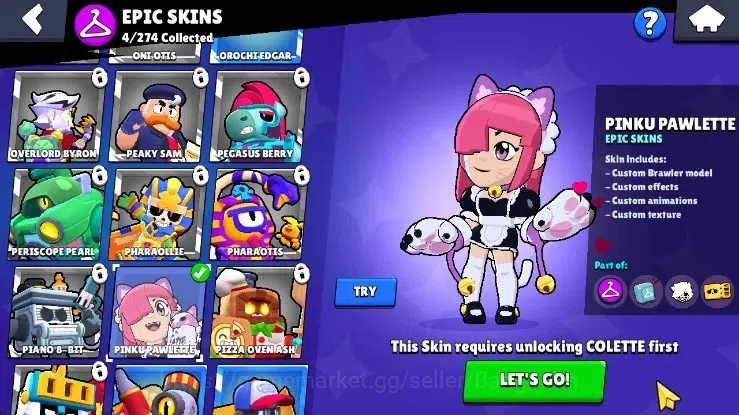 Brawl Stars Accounts Global | 2072 Thropy |22 Brawlers - 2 Max Lvl.(Nit image 10