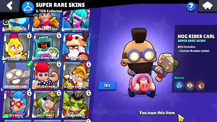 Brawl Stars Accounts Global | 2072 Thropy |22 Brawlers - 2 Max Lvl.(Nit image 12