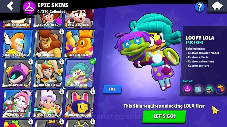 Brawl Stars Accounts Global | 2072 Thropy |22 Brawlers - 2 Max Lvl.(Nit image 9