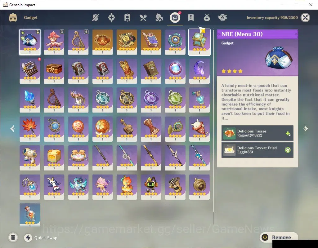 Genshin Impact Accounts ASIA|Endgame AR60|Lots of 5*Char|19 Limit+15(*5Wep image 16