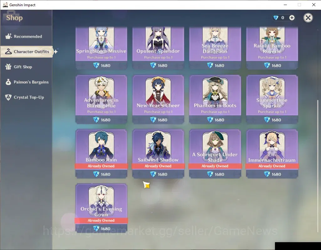 Genshin Impact Accounts ASIA|Endgame AR60|Lots of 5*Char|19 Limit+15(*5Wep image 19