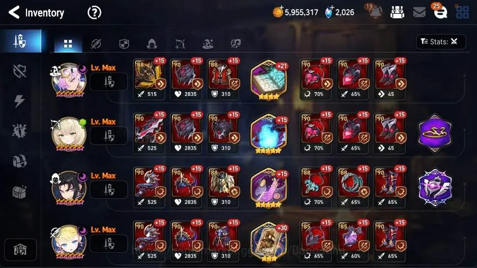 Epic Seven Accounts ASIA |35 ML(Zio,Straze,Salome,F Cecilia,A Ravi Etc image 18