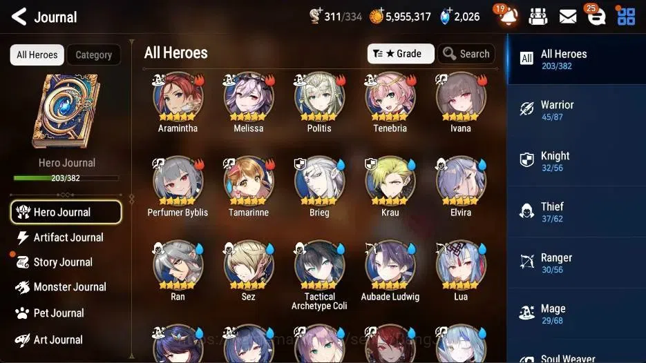 Epic Seven Accounts ASIA |35 ML(Zio,Straze,Salome,F Cecilia,A Ravi Etc image 7