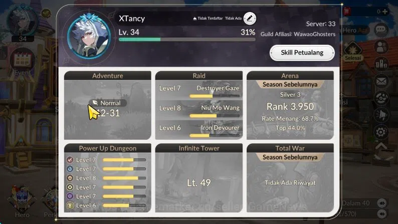 Seven Knights Re:Birth Accounts [Re:BIRTH] Global|11Legendary|5SPEC|TeoTc4,Kris,Ja image 4