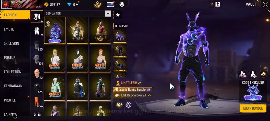 Free Fire Accounts Indonesia|M1887 Sterling Conqueror Lv7|XM8 Destiny image 11