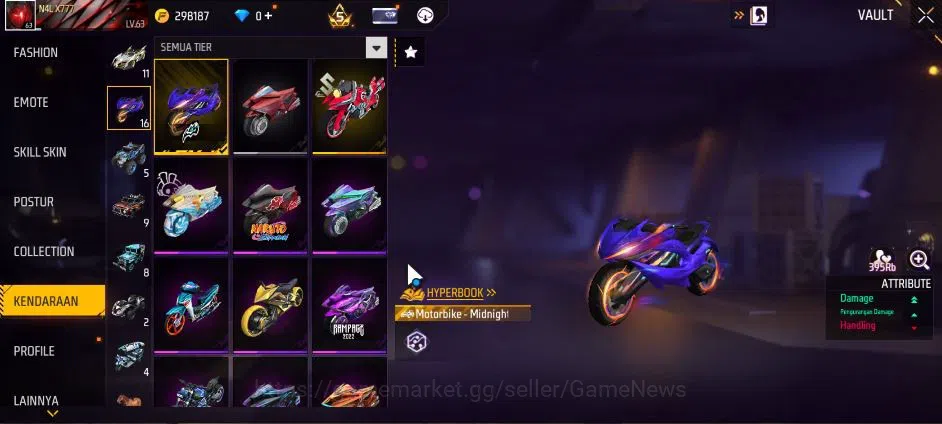 Free Fire Accounts Indonesia|M1887 Sterling Conqueror Lv7|XM8 Destiny image 18