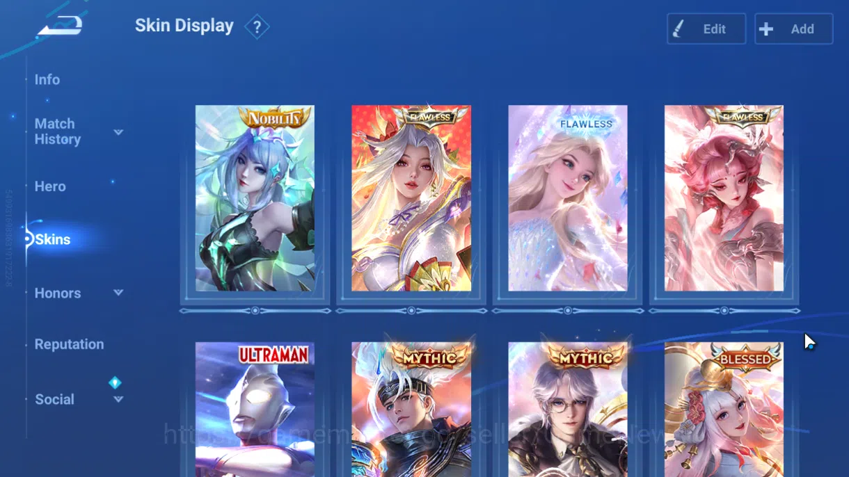 Honor of Kings Accounts Hero 112 Skin 294 |Nobi 8,Flawless 3,Ultraman,Myth image 13