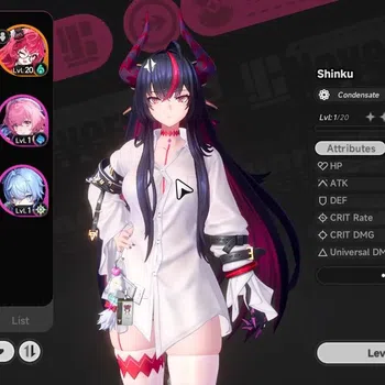 Neverness to Everness Accounts GLOBAL EU|HL 7|TL 1|3 S-Class 2 Limited [Shinku,Nanally]|4 Glider|Male MC+Skin|Log