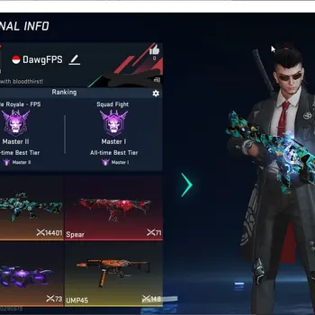 Blood Strike Accounts Collab Skin ASIA | 1 Limited: Spear-Blossom|2 Ultra Guns|Katana-Ronin|Check SS BS4016B