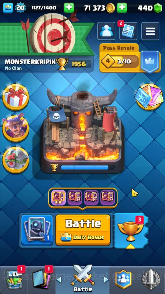 Lvl 20|Fresh Starter|Trophy 1956|KTL 8|Card 41| 2 EVO 7 Epic, 17 Rare, 17 Common | 440 Gems |Take Email(CR888) Clash Royale Accounts Starter Lvl 20|Fresh Starter|Trophy 1956|KTL 8|Card 41| 2 EVO 7 Epic, 17 Rare, 17 Common | 440 Gems