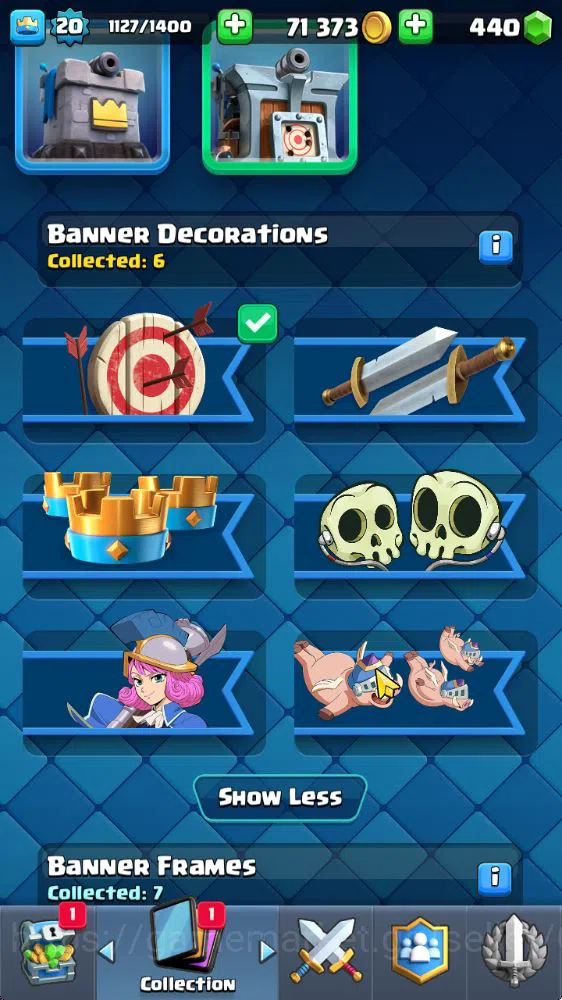 Clash Royale Accounts Starter Lvl 20|Fresh Starter|Trophy 1956|KTL 8|Card 41| 2 EVO 7 Epic, 17 Rare, 17 Common | 440 Gems 8