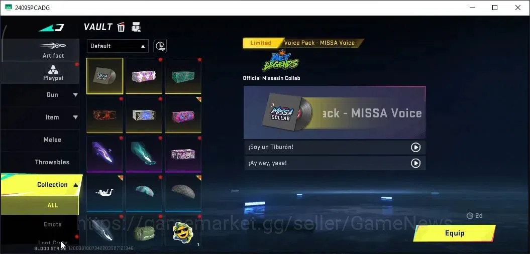 Blood Strike Accounts Rare Skin ASIA|ULTRA Meele Butterfly Knife Starfall+Katana Ronin|Ultra AR97 Bit Strike,FAL Argent|5 16