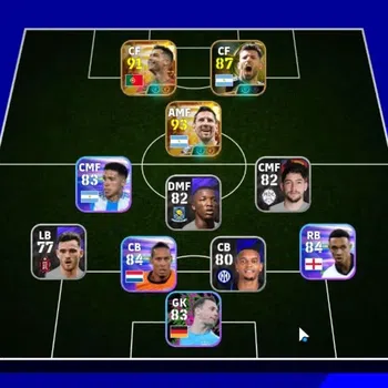 eFootball Accounts Legends & Iconic Players Android|Duo GOAT BigTime(Cristiano Ronaldo 23 Jun'26,Lionel Messi 15