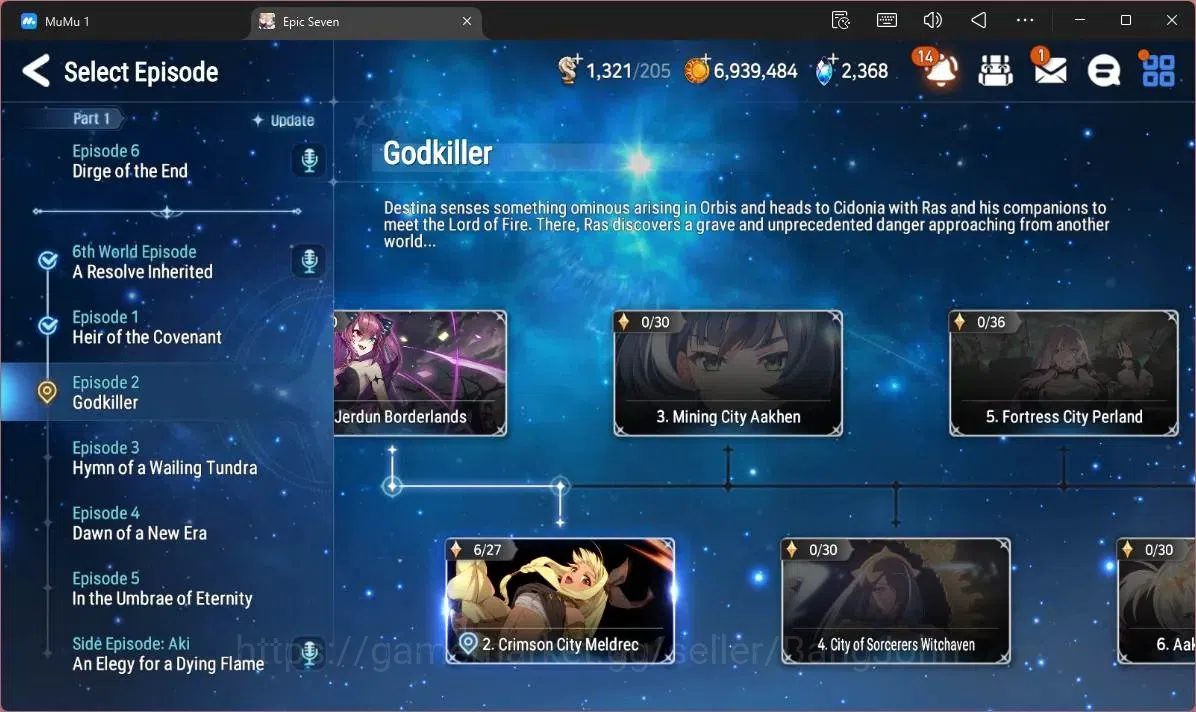 Epic Seven Accounts Starter Global Unverif | Starter |2 ML (Dragon Bride Senya, Salome)|PoH ON|SS 2,3K|Stigma 9,8K|Log 11