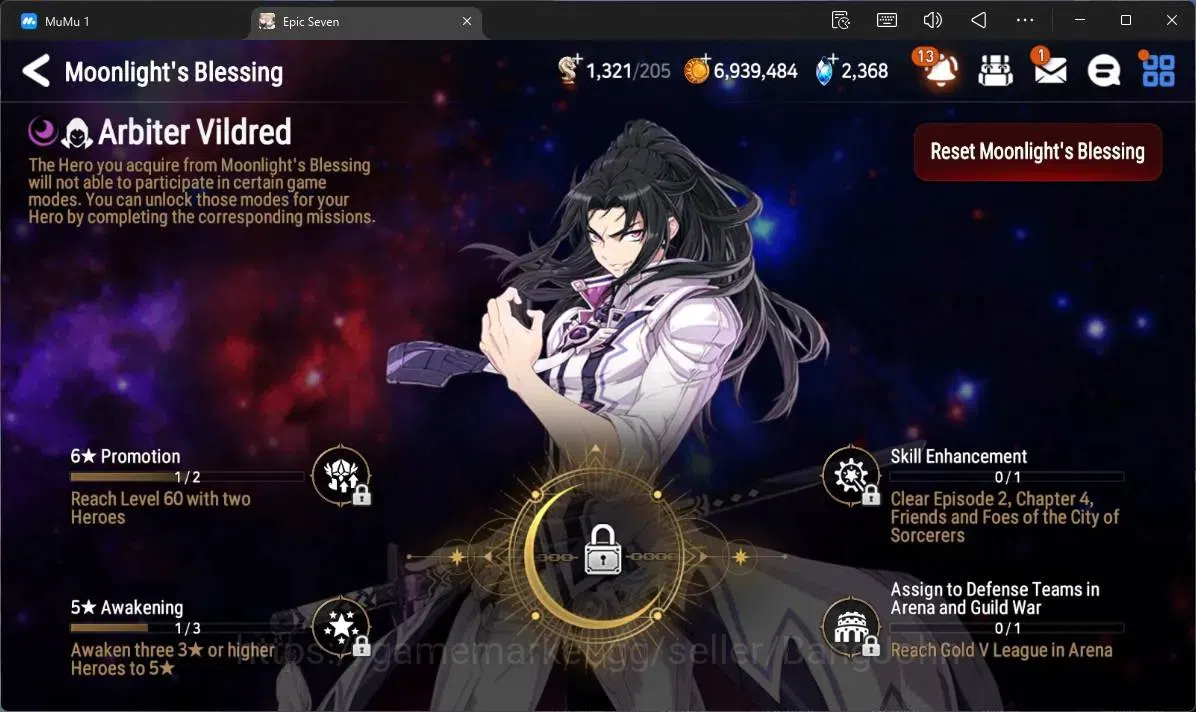 Epic Seven Accounts Starter Global Unverif | Starter |2 ML (Dragon Bride Senya, Salome)|PoH ON|SS 2,3K|Stigma 9,8K|Log 13