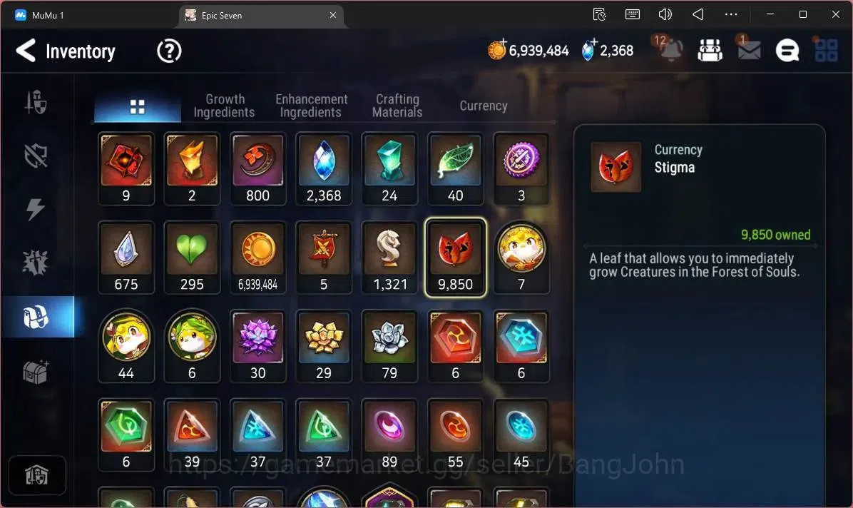 Epic Seven Accounts Starter Global Unverif | Starter |2 ML (Dragon Bride Senya, Salome)|PoH ON|SS 2,3K|Stigma 9,8K|Log 19