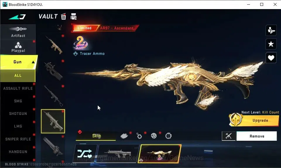 Blood Strike Accounts ASIA|4 ULTRA[ETHAN,FN2000,Spear,Vector]|Collab 7DS image 11