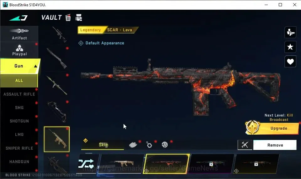 Blood Strike Accounts ASIA|4 ULTRA[ETHAN,FN2000,Spear,Vector]|Collab 7DS image 13
