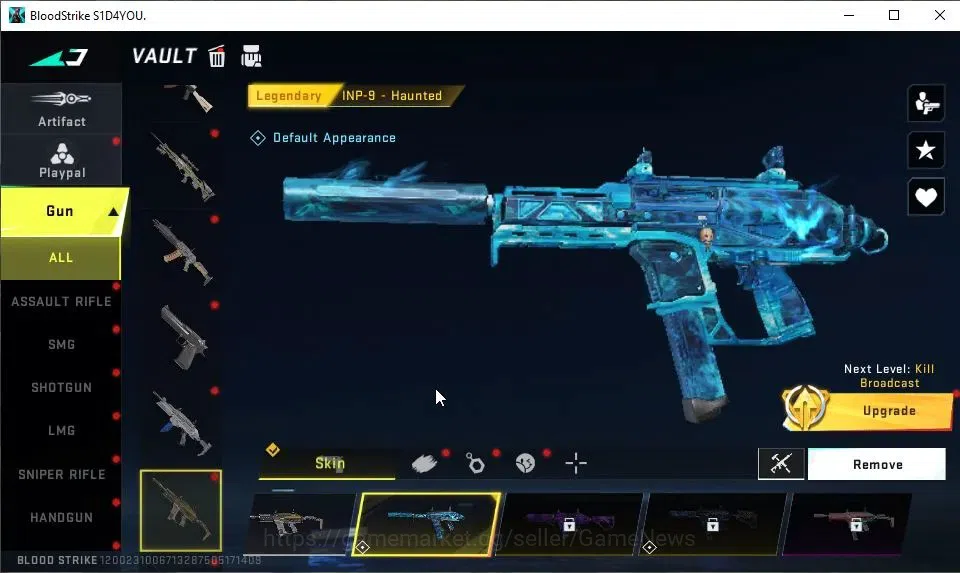 Blood Strike Accounts ASIA|4 ULTRA[ETHAN,FN2000,Spear,Vector]|Collab 7DS image 14