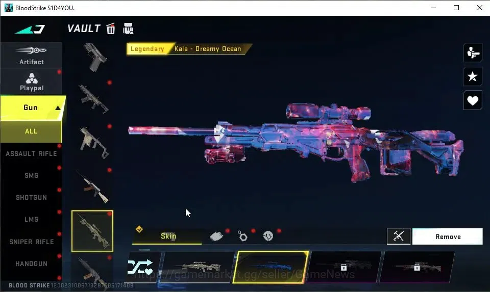 Blood Strike Accounts ASIA|4 ULTRA[ETHAN,FN2000,Spear,Vector]|Collab 7DS image 16