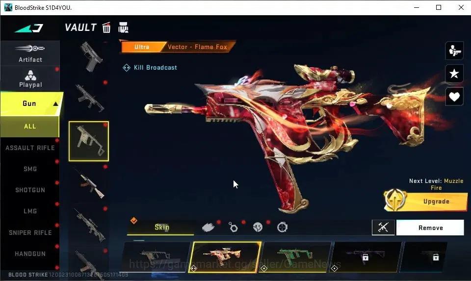 Blood Strike Accounts ASIA|4 ULTRA[ETHAN,FN2000,Spear,Vector]|Collab 7DS image 18