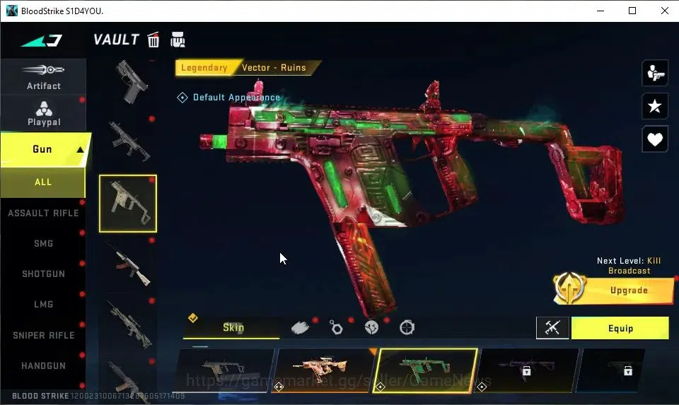 Blood Strike Accounts ASIA|4 ULTRA[ETHAN,FN2000,Spear,Vector]|Collab 7DS image 19
