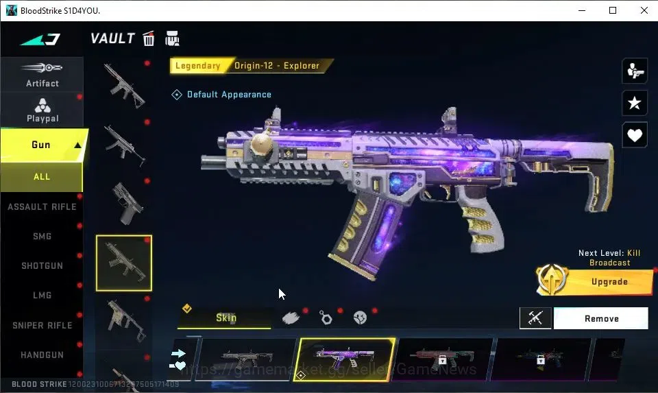 Blood Strike Accounts ASIA|4 ULTRA[ETHAN,FN2000,Spear,Vector]|Collab 7DS image 20